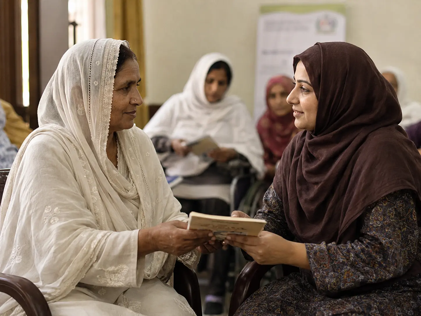 Widow and Disability Support Activity participants